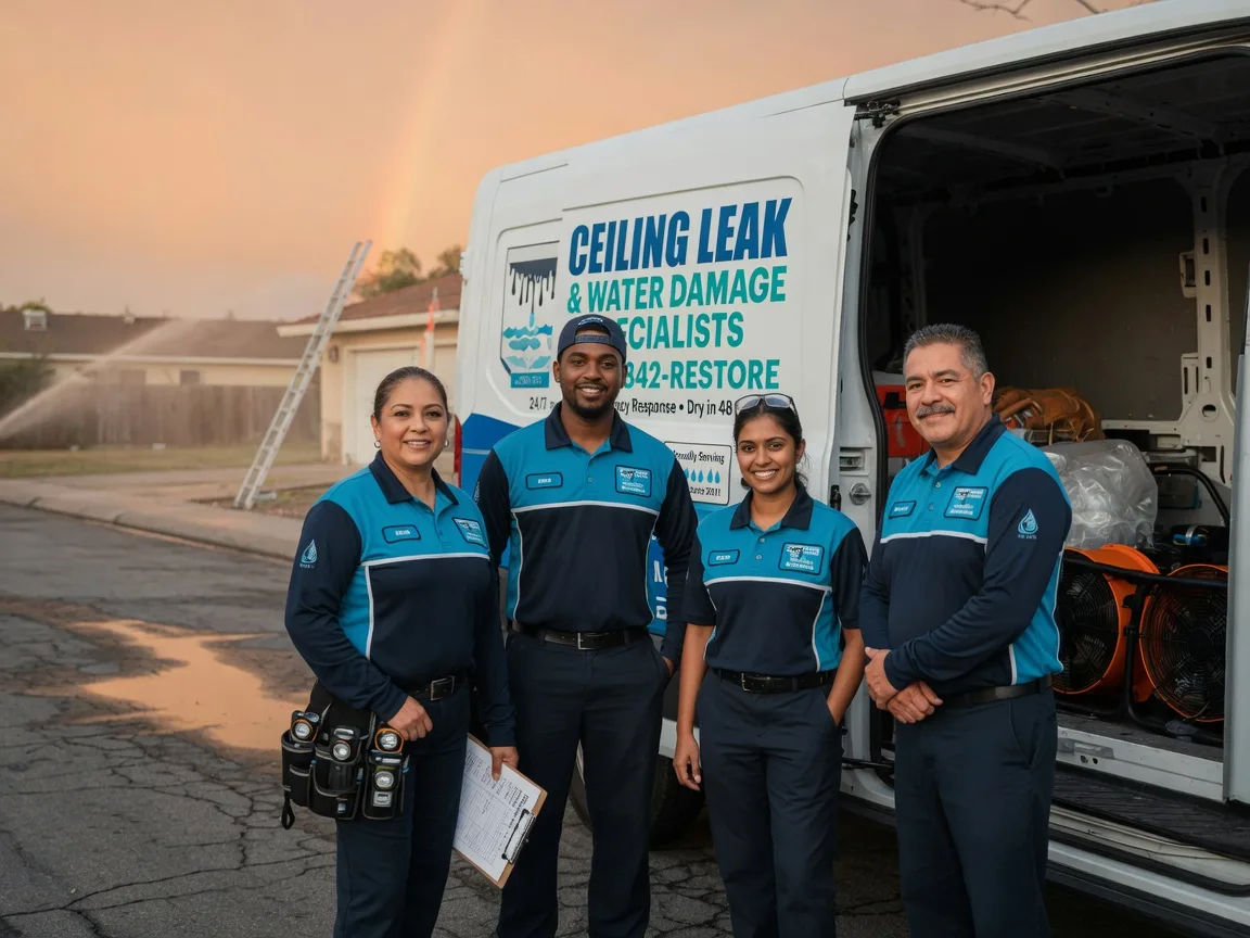 Ceiling Leak Cleanup company in Portland, NY