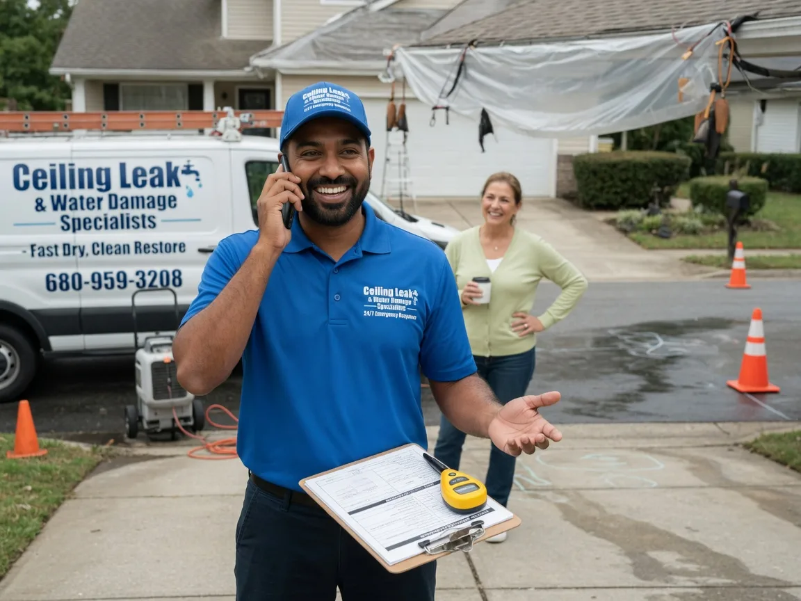 Ceiling Leak Cleanup Portland, NY FAQs